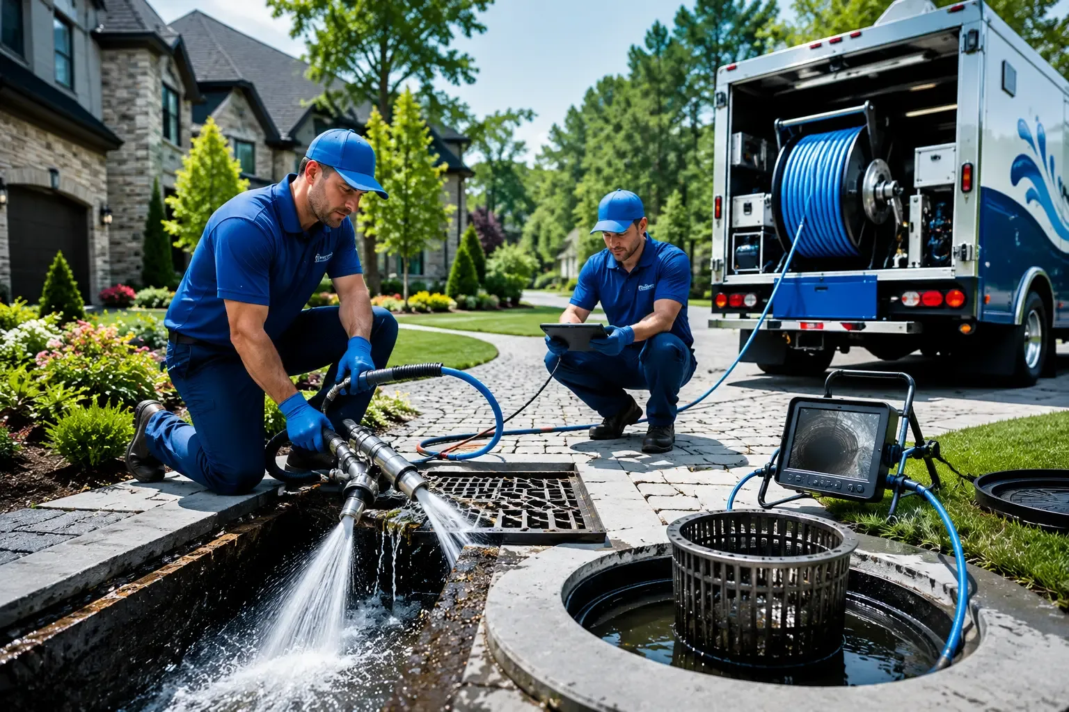 Local outdoor drain cleaning professionals in Connerville, OK